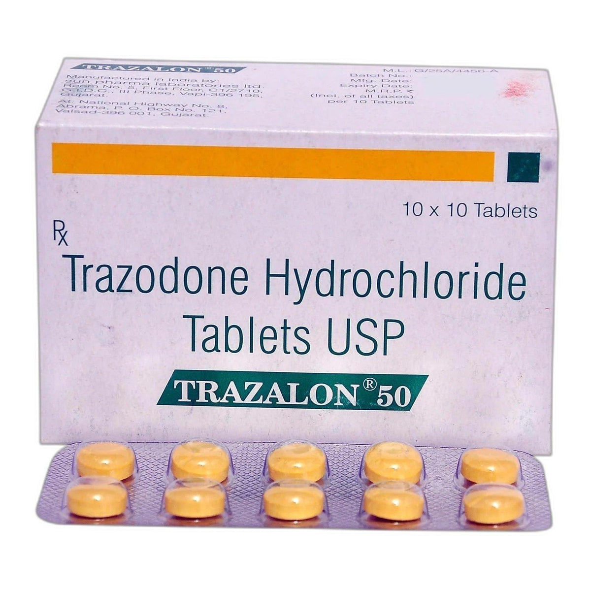 TRAZODONE - 50 MG