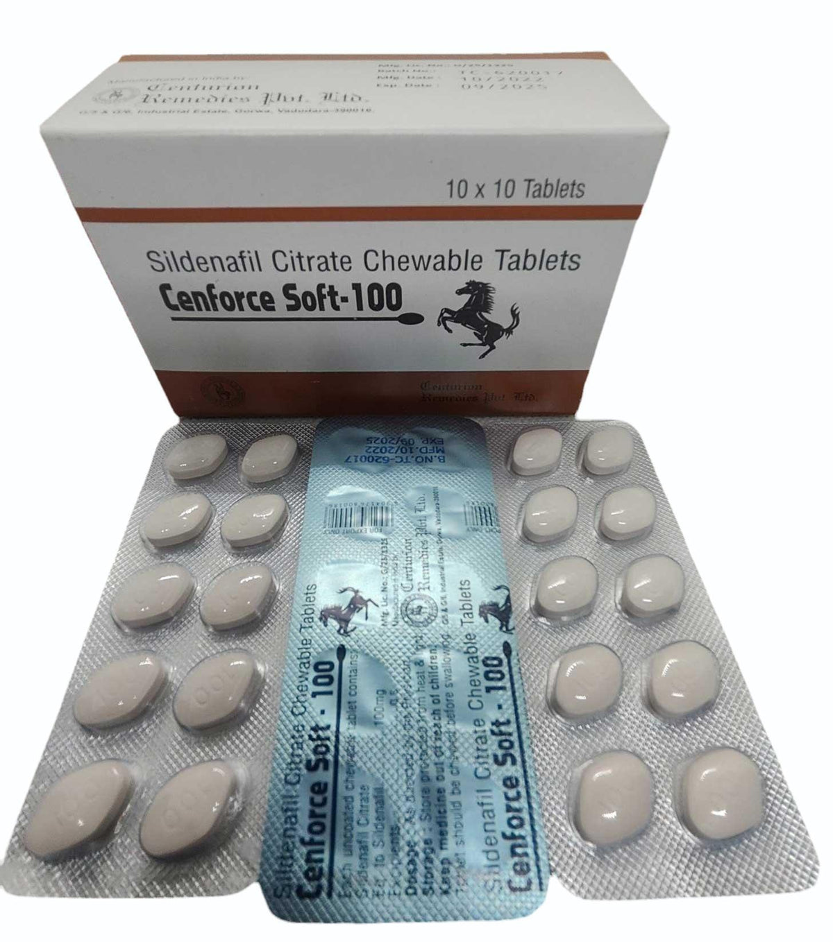 Cenforce soft chewable - 100 MG