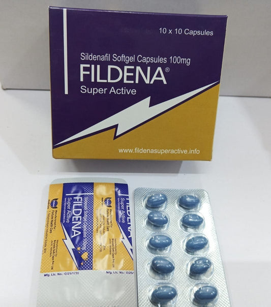 Super Active Softgel Fildena  - 100 MG