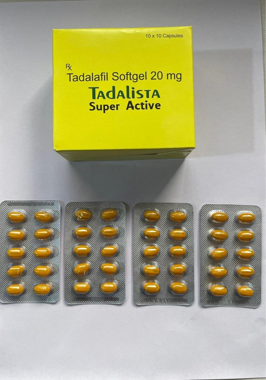 Super Active Softgel  Tadalafil - 20 MG