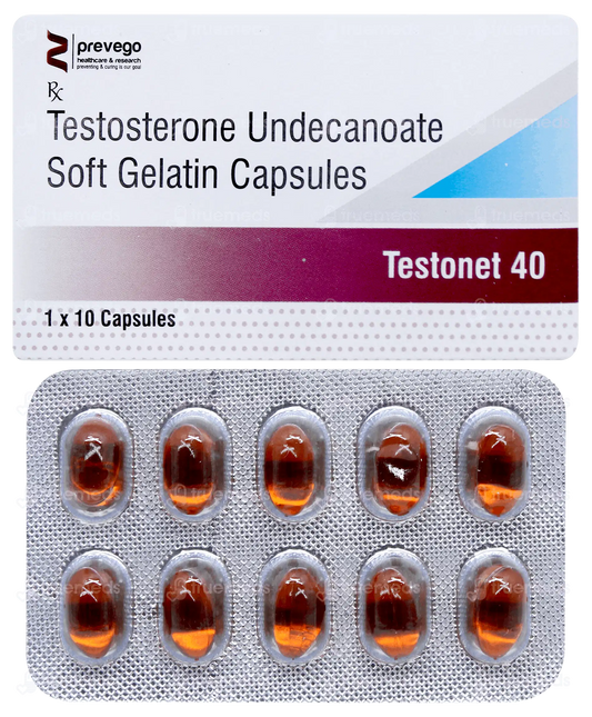 Testosterone gel capsule - 40 MG